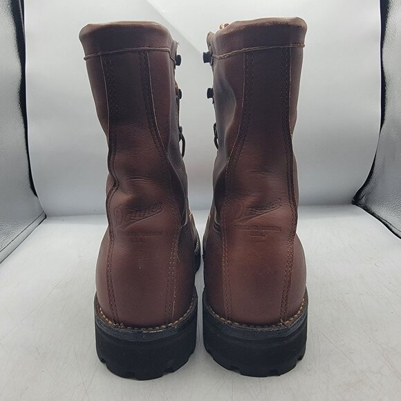 Danner Mens 9 Brown Boots Gore Tex Vibram Soles Work Wear Casual Walking - Picture 5 of 15